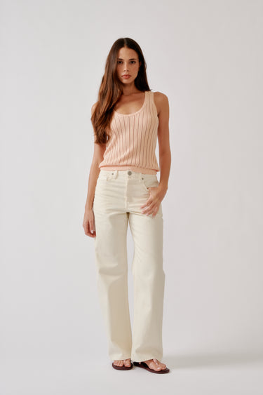JUNA SCOOP NECK TANK | SHERBET