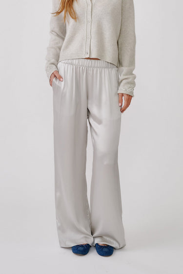 BRYNN HIGH RISE PULL ON WIDE LEG PANT | BLIZZARD