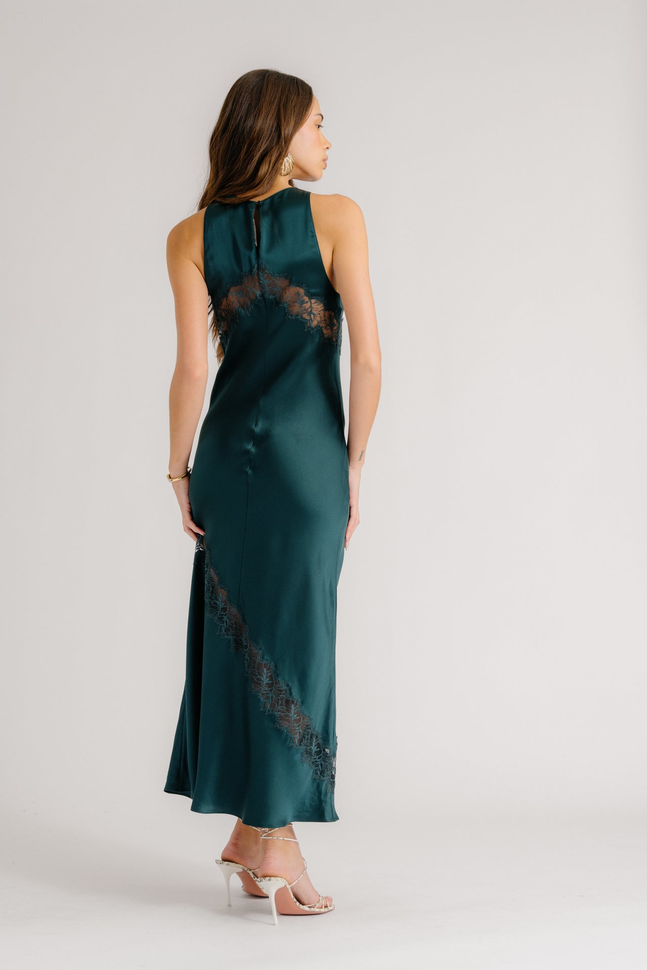 ISADORA SILK DRESS WITH LACE | SACRAMENTO SABLYN ISADORA SILK DRESS WITH LACE | SACRAMENTO SABLYN
