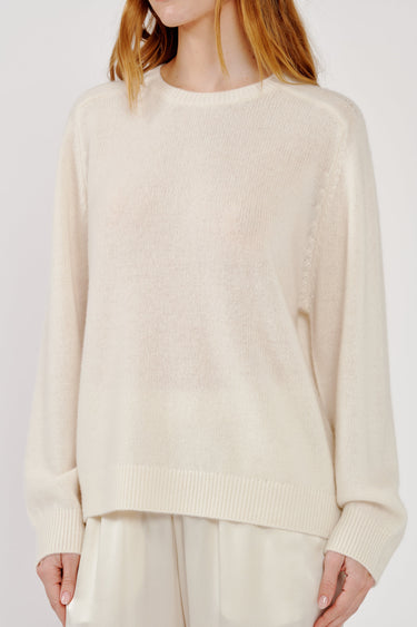 REMI RELAXED SADDLE RAGLAN in gardenia
