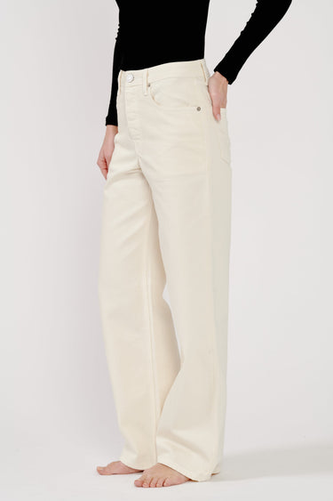 SAMMY DYED RELAXED STRAIGHT LEG in gardenia