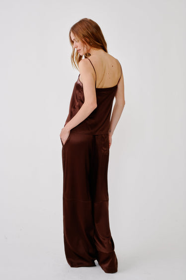 HAYA LACE TRIM SQUARE NECK CAMI | CINNABAR MULTI
