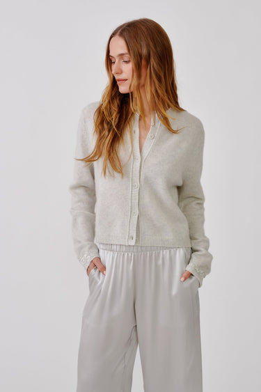 CARIN CASHMERE CARDIGAN | BLIZZARD