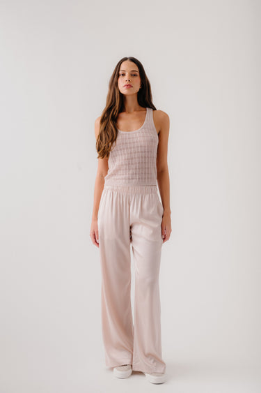 CORDELIA SCOOPED NECK TANK | LUNAR