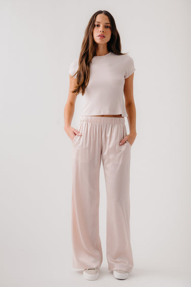 YAEL CROPPED BABY TEE | LUNAR