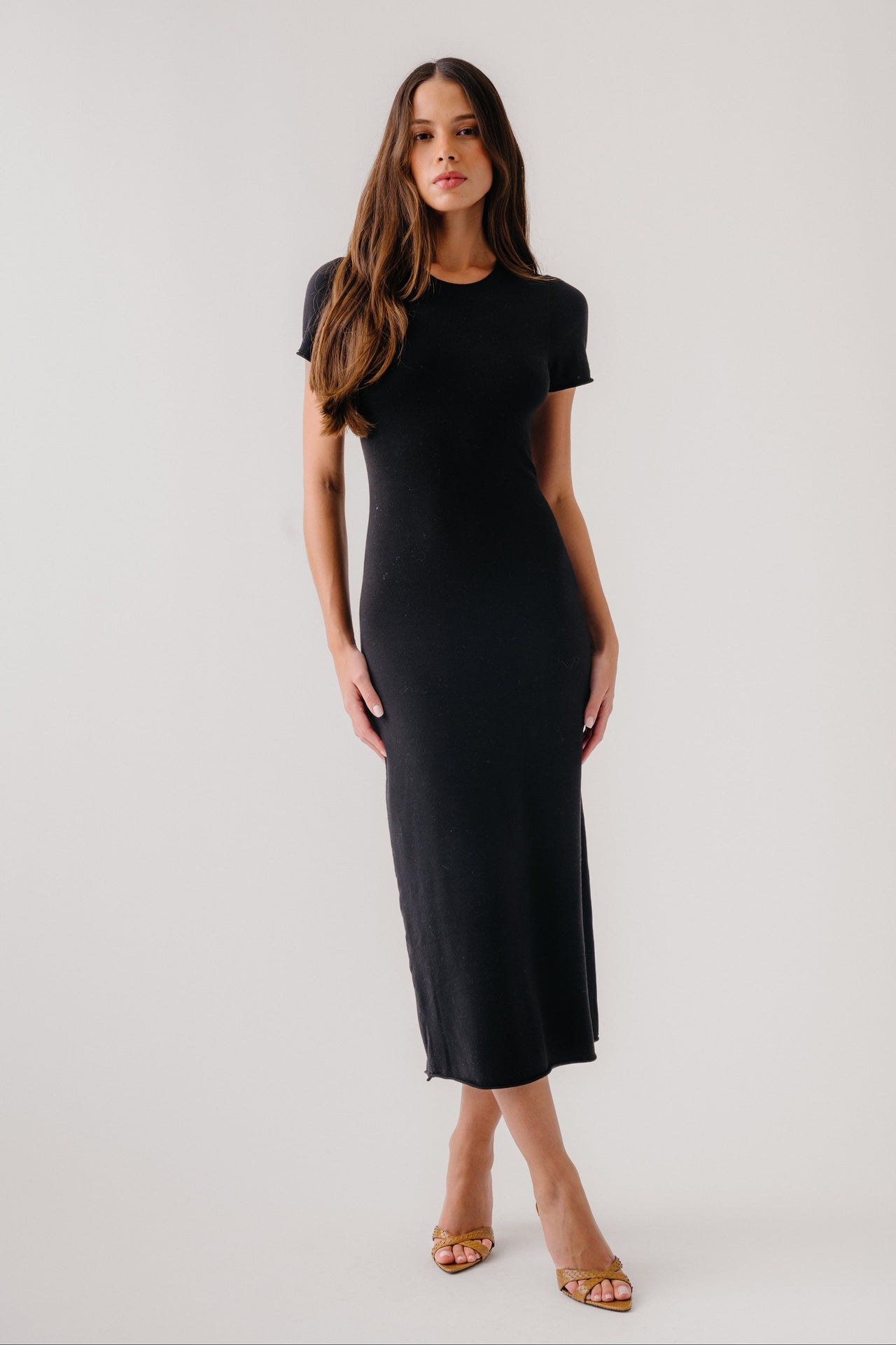ANA CASHMERE T-SHIRT DRESS
