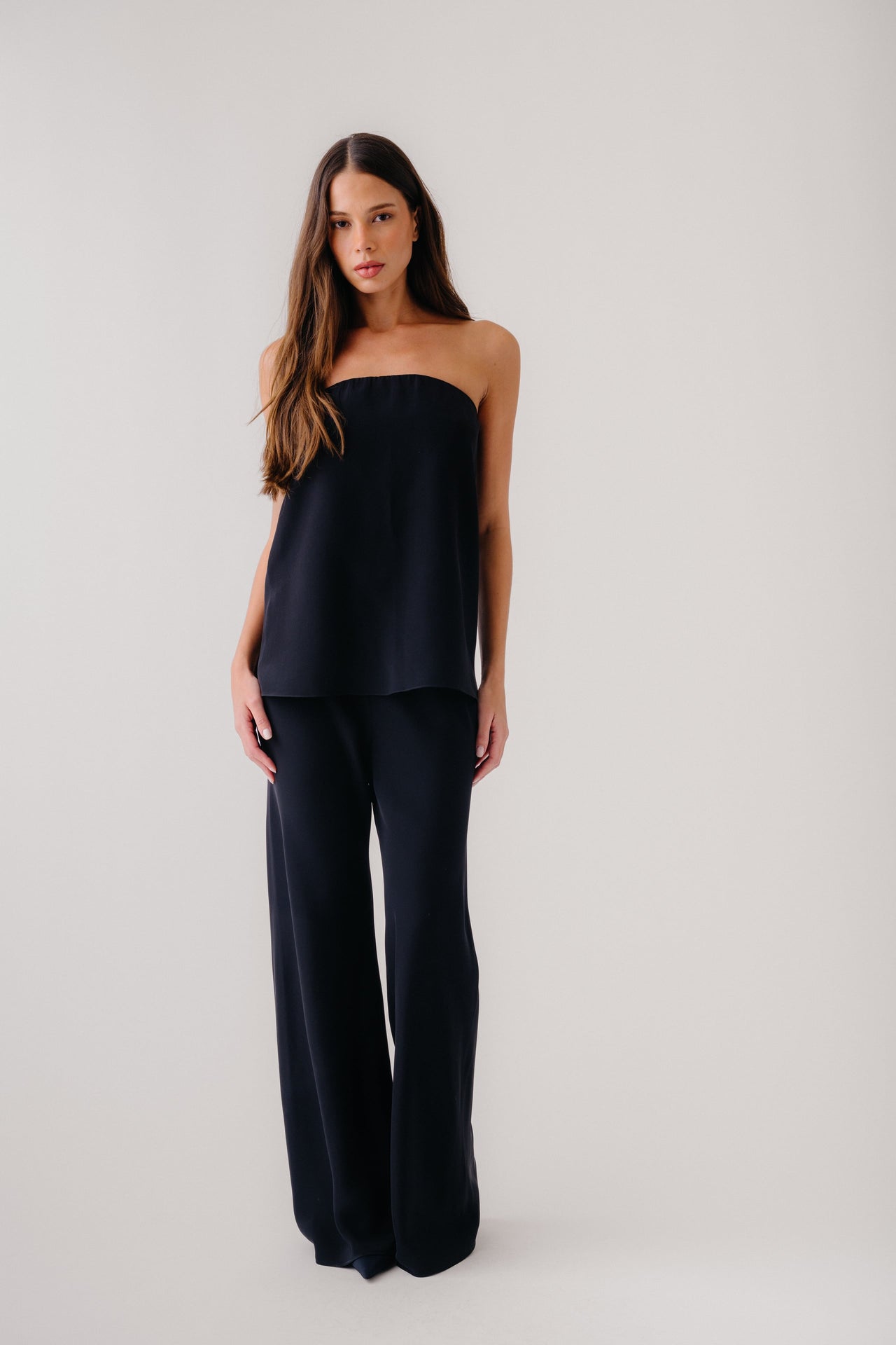 SABLYN NAOMI SILK BIAS CUT PULL ON PANT