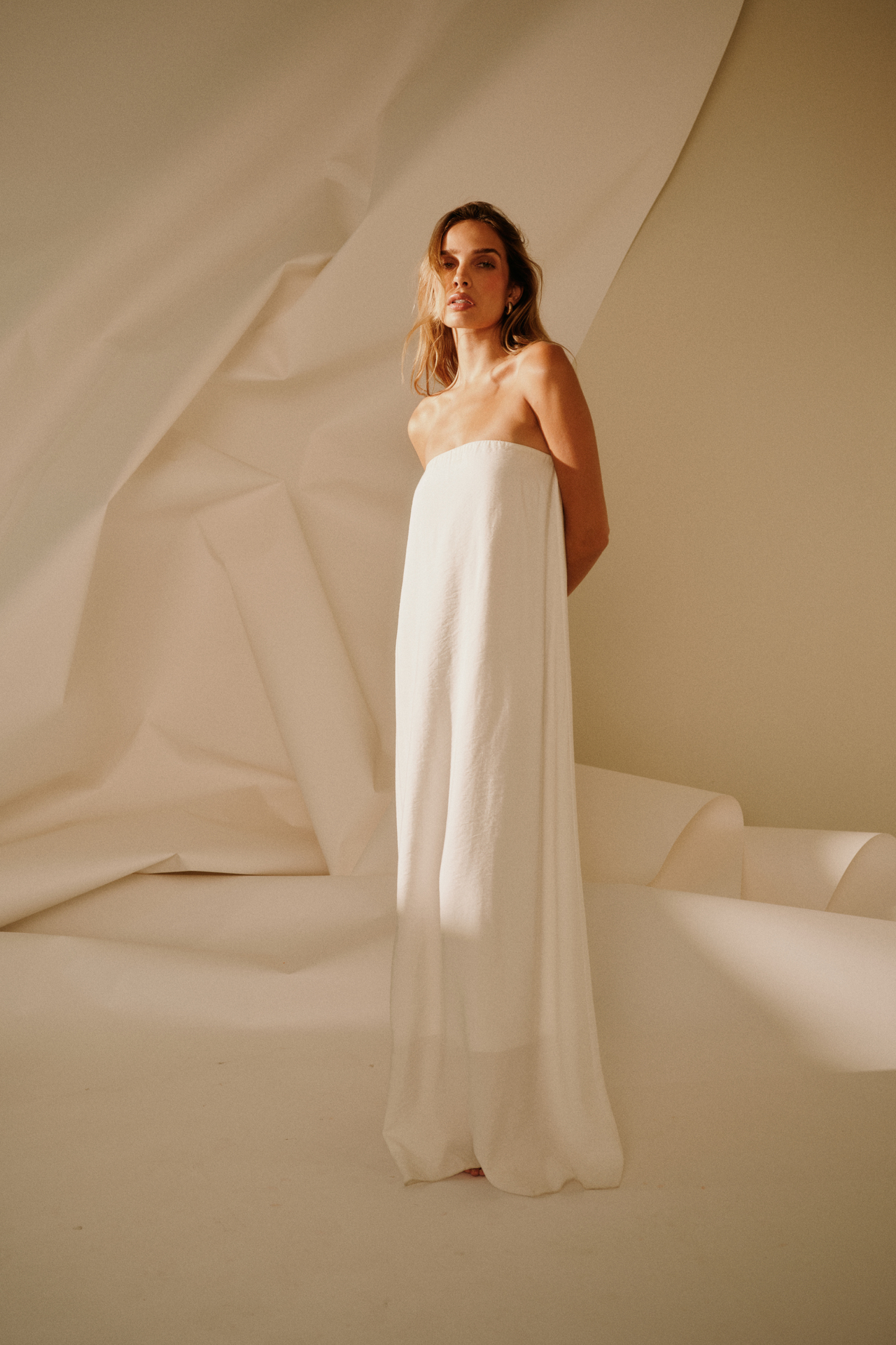 SABLYN ARDEN STRAPLESS MAXI DRESS