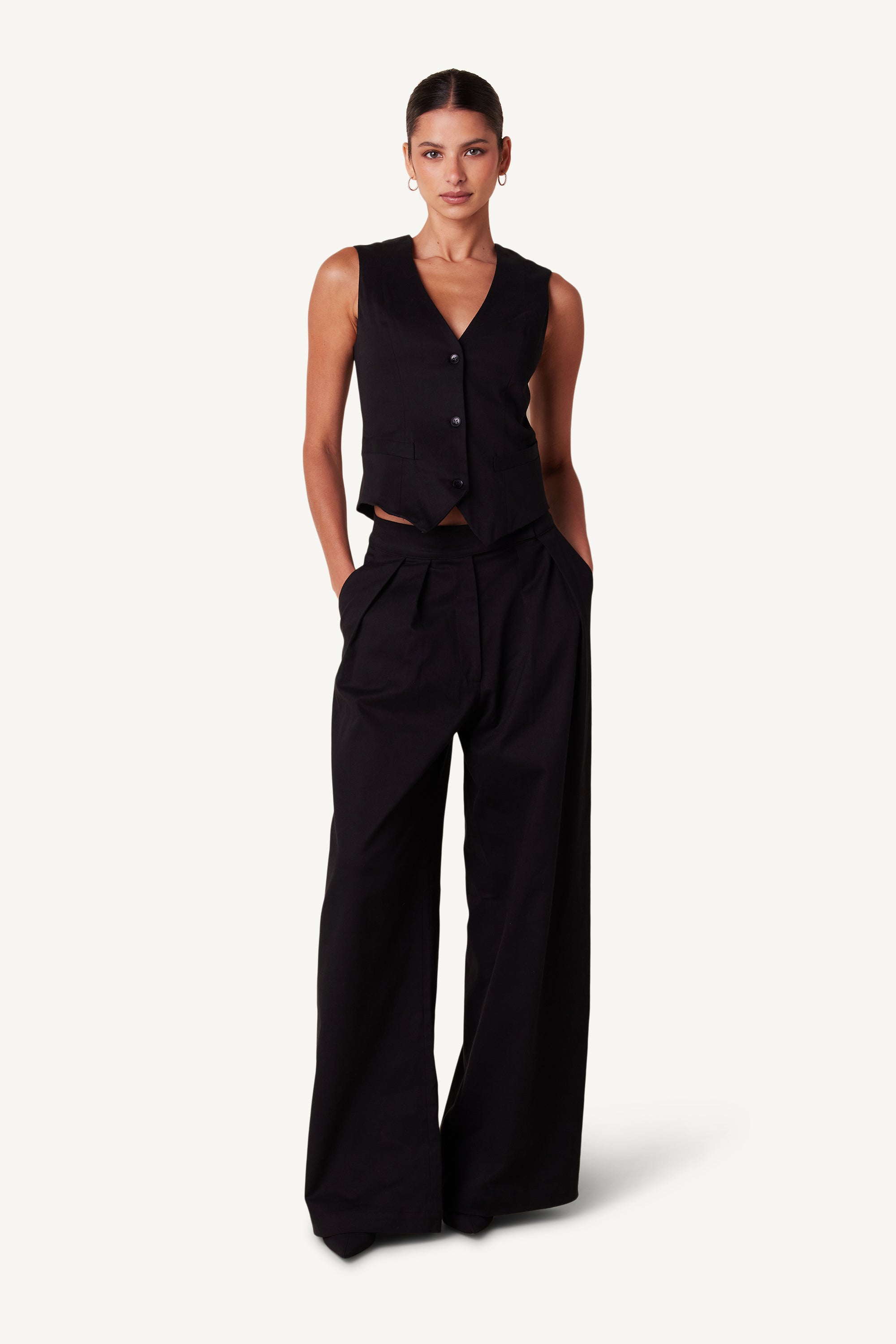 SABLYN Brooklyn Twill Pant - Toast