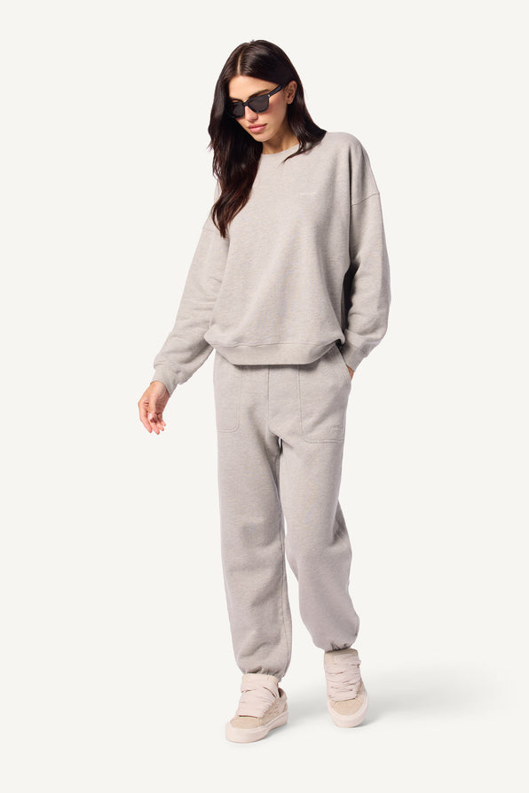 MASON LOW RISE RELAXED SWEATPANT | FOGGY