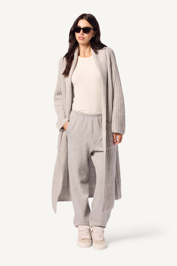 EDEN DUSTER WITH POCKETS | FOGGY