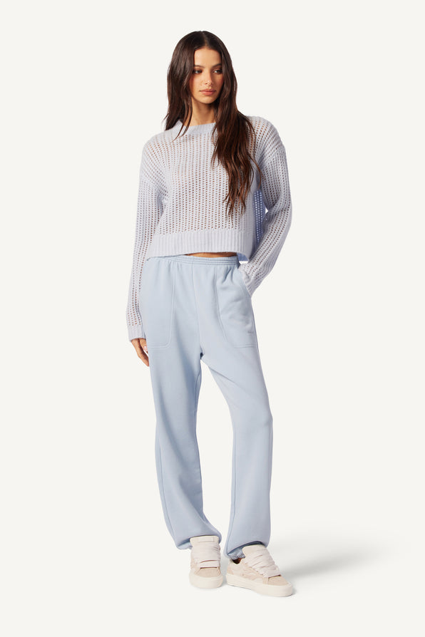 MASON LOW RISE RELAXED SWEATPANT W/ POCKETS | WHISPER