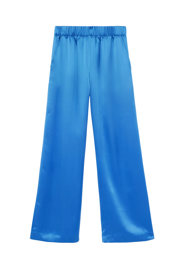 BRYNN SILK PANTS WITH POCKETS | PROVENCE